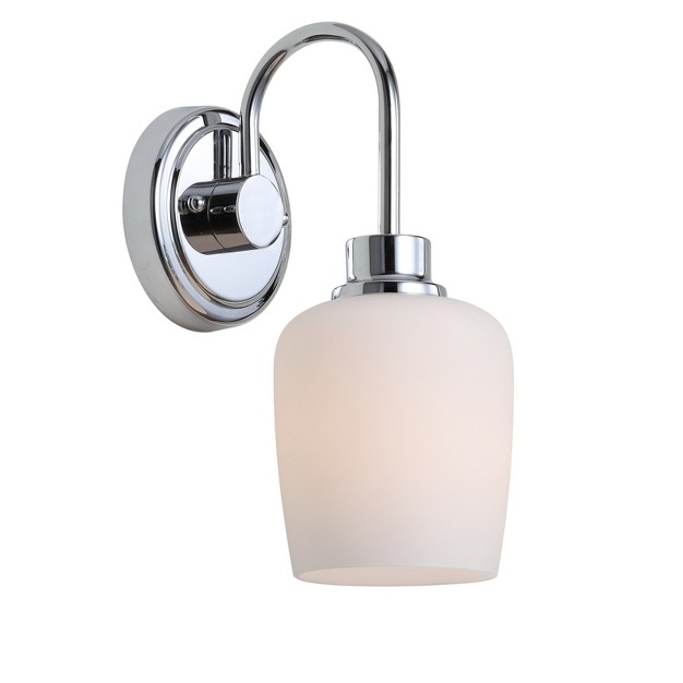 Casen Bathroom Sconce Chrome Safavieh