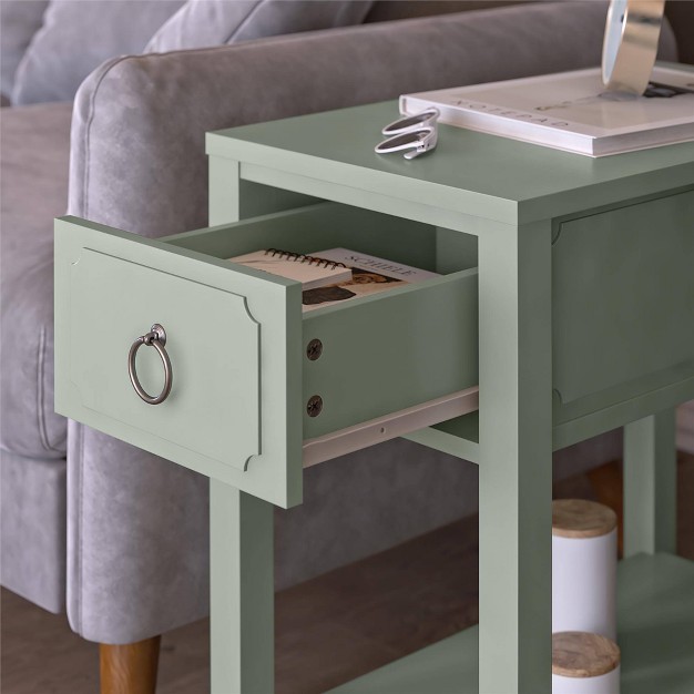 Her Majesty Narrow Side Table Novogratz