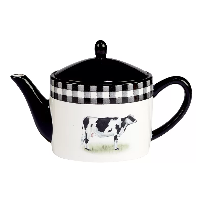 Certified International On The Farm Teapot