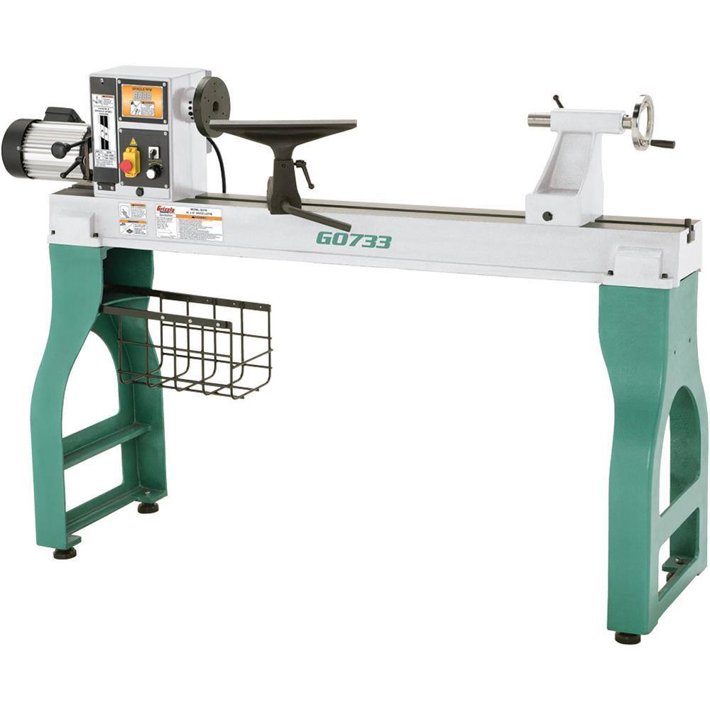 Grizzly Industrial 18 in. x 47 in. Heavy-Duty Wood Lathe G0733