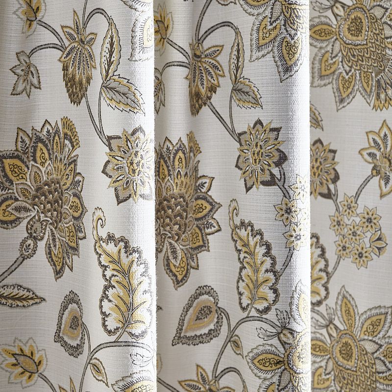 Martha Stewart Jakarta Backtab 2 Window Curtain Panels