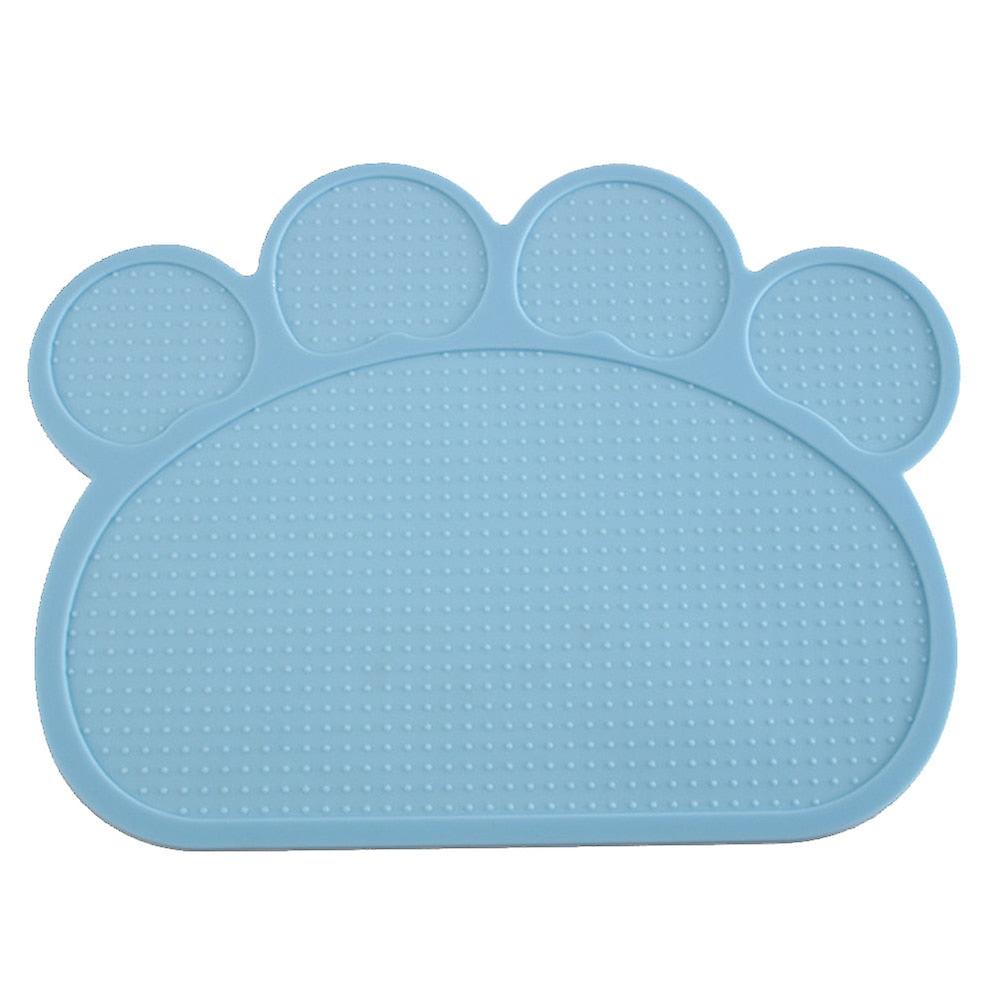 Silicone waterproof pet food mat