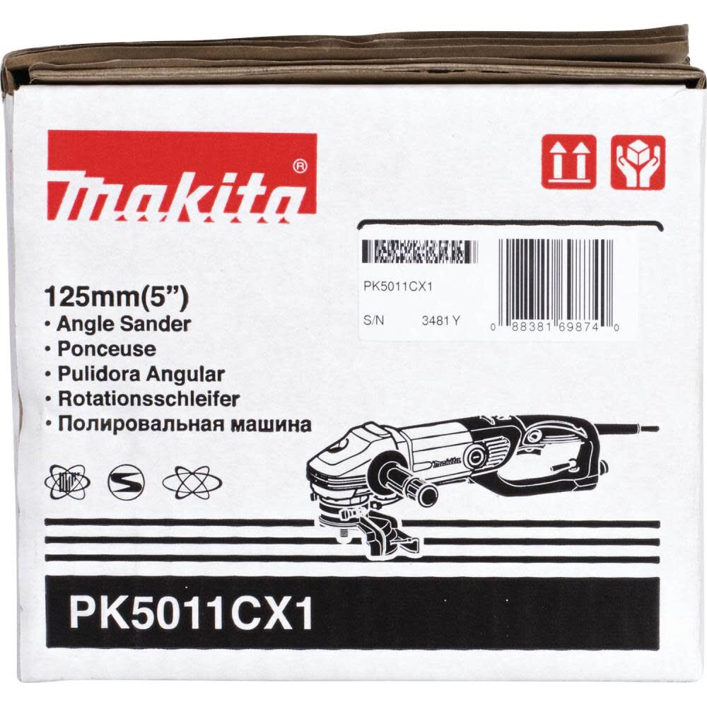 Makita 5 in. Electronic Stone Polisher with Splash Guard PK5011CX1 from Makita