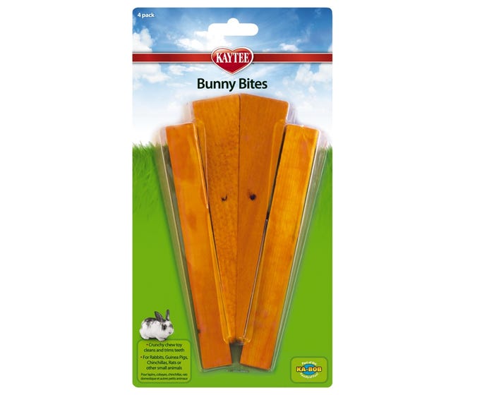 Kaytee Bunny Bites Chews， 4 Pack - 100079296