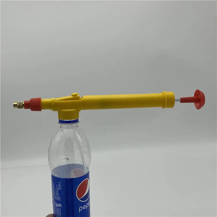 Plastic Watering Spray Head Adjustable Multifunctional Spray Nozzle Hand Push Spray Gun Head