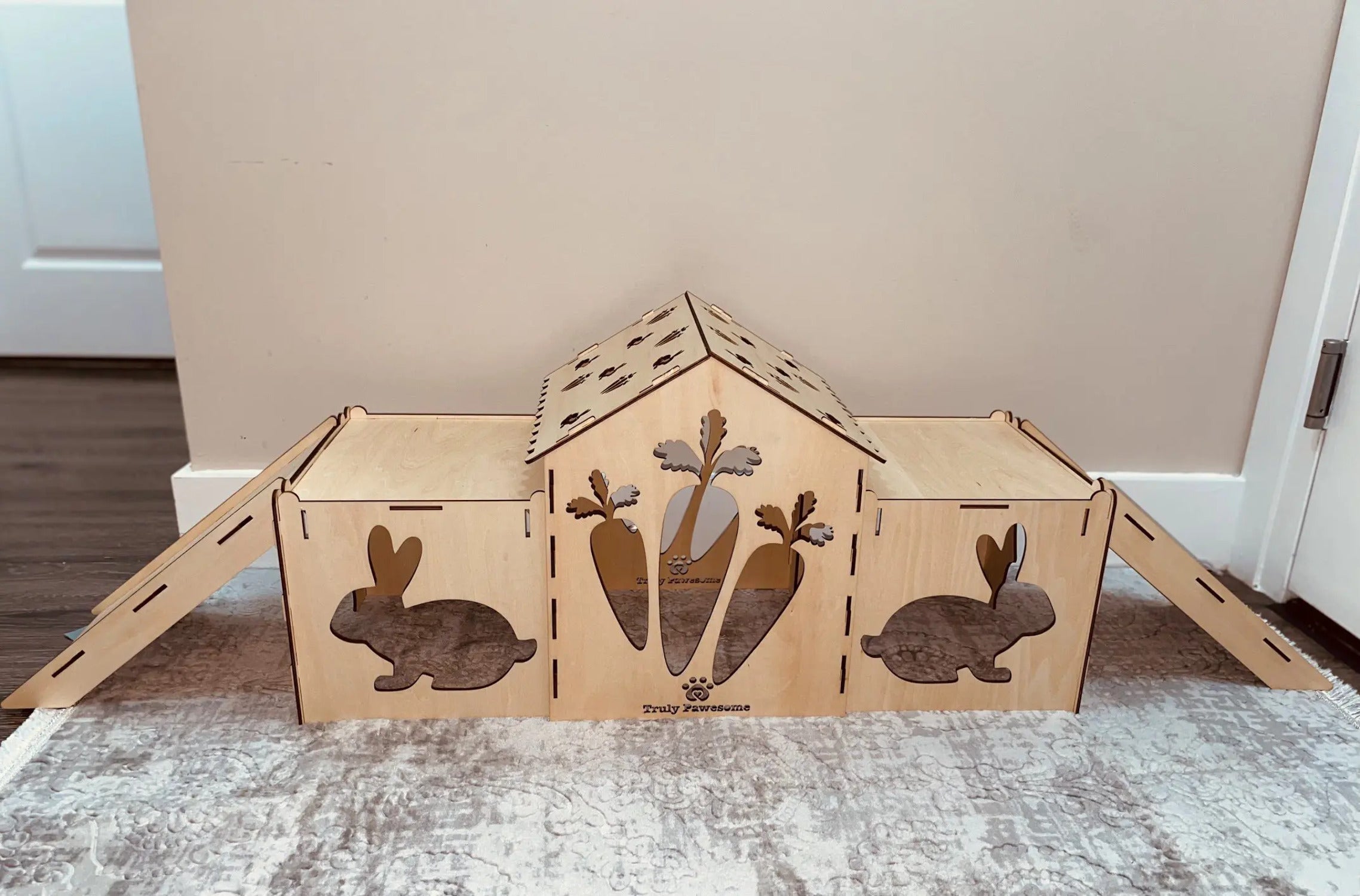 Indoor Rabbit Castle and Small Animal Habitat and Cage