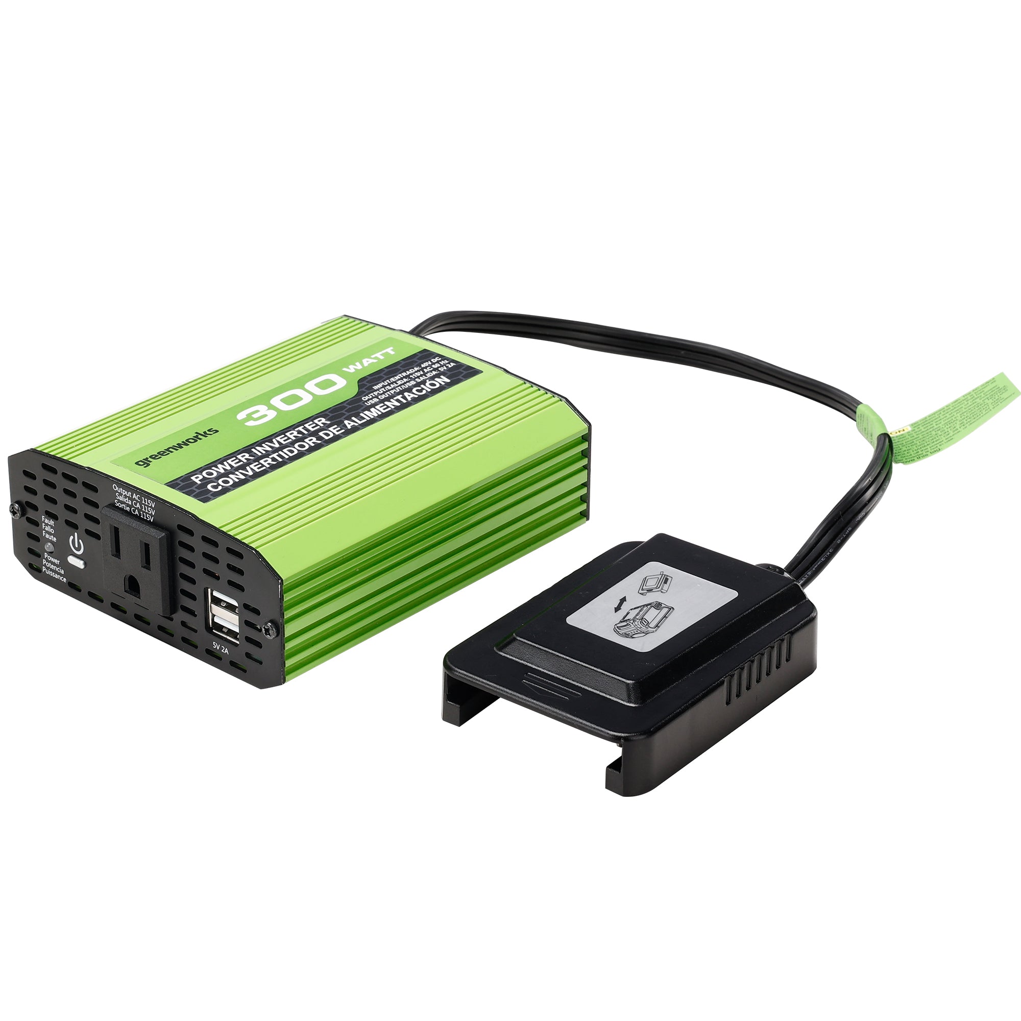 40V 300 Watt Cordless Power Inverter | Greenworks Tools