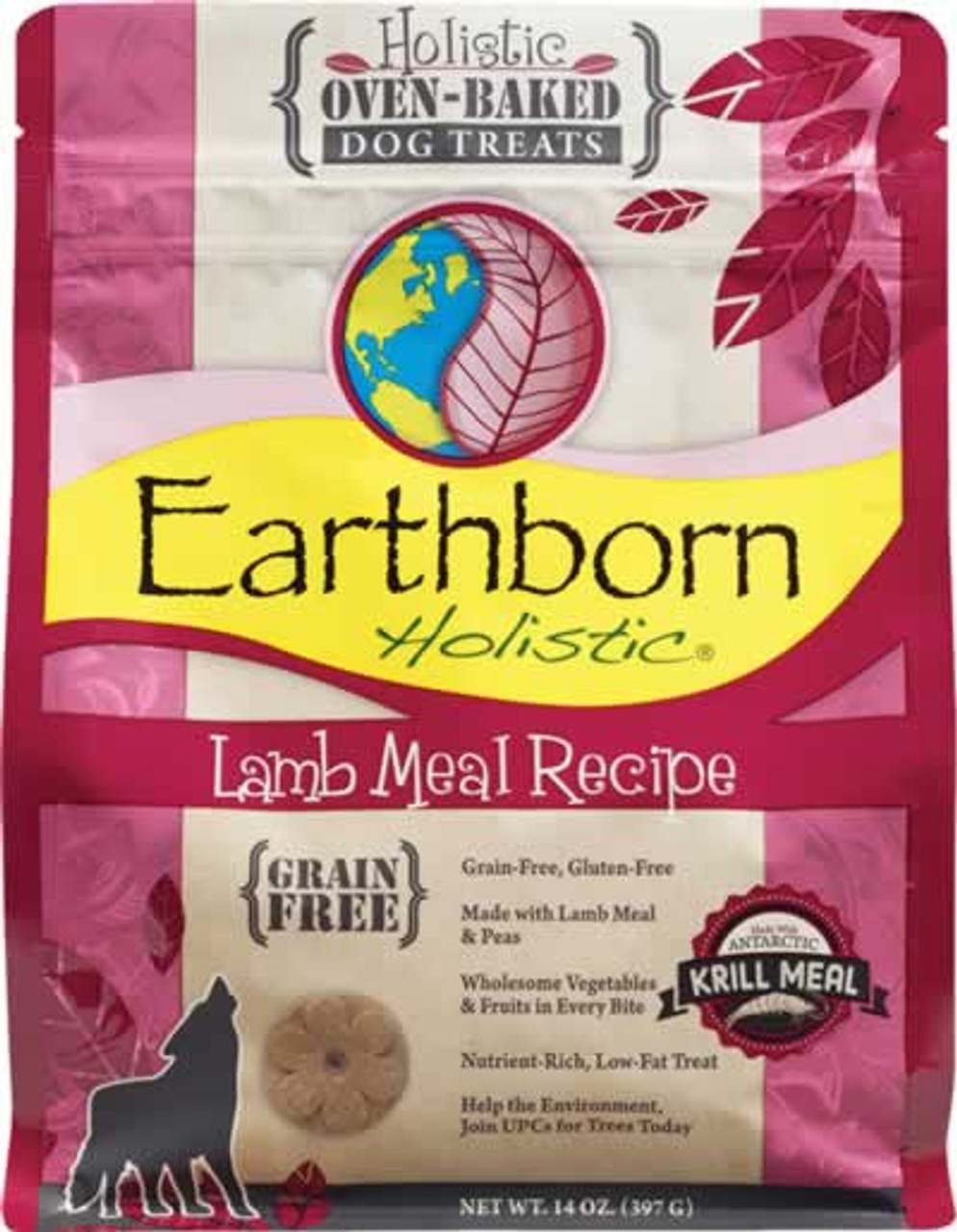 Earthborn Holistic Lamb Grain Free Oven Baked Dog Treats