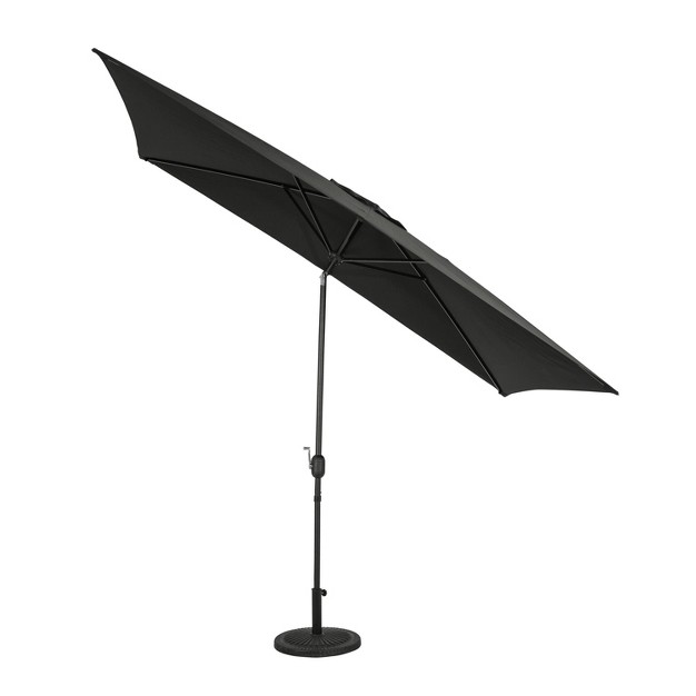 Island Umbrella 10 x27 X 6 5 x27 Rectangular Bimini Market Patio Umbrella Black