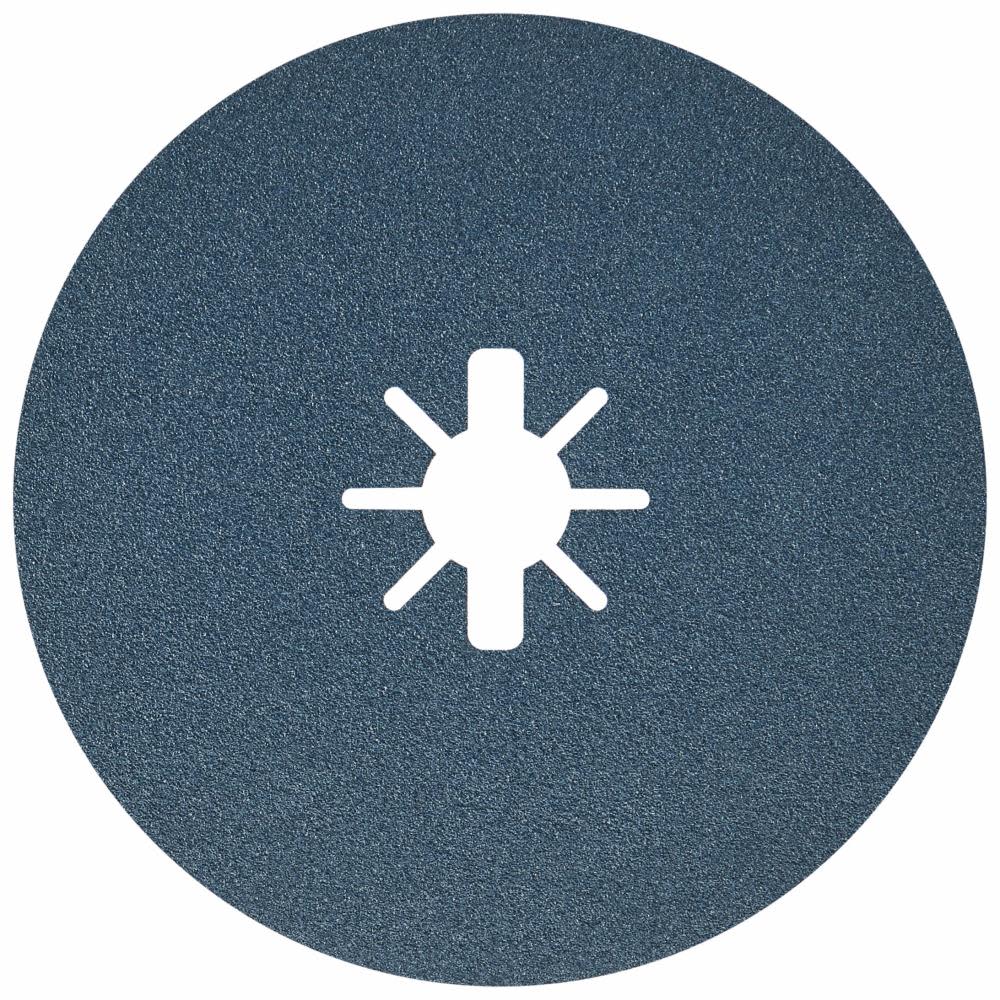 Bosch X LOCK Fine Grit Abrasive Fiber Discs 6