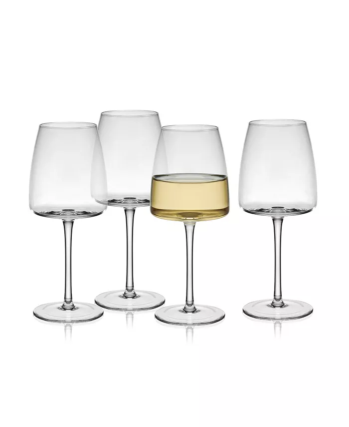 Mikasa Cora 13 Ounce White Wine Glass 4-Piece Set