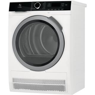 Electrolux IQ-Touch 24 in. 4.0 cu. ft. White Electric Ventless Dryer ENERGY STAR ELFE4222AW