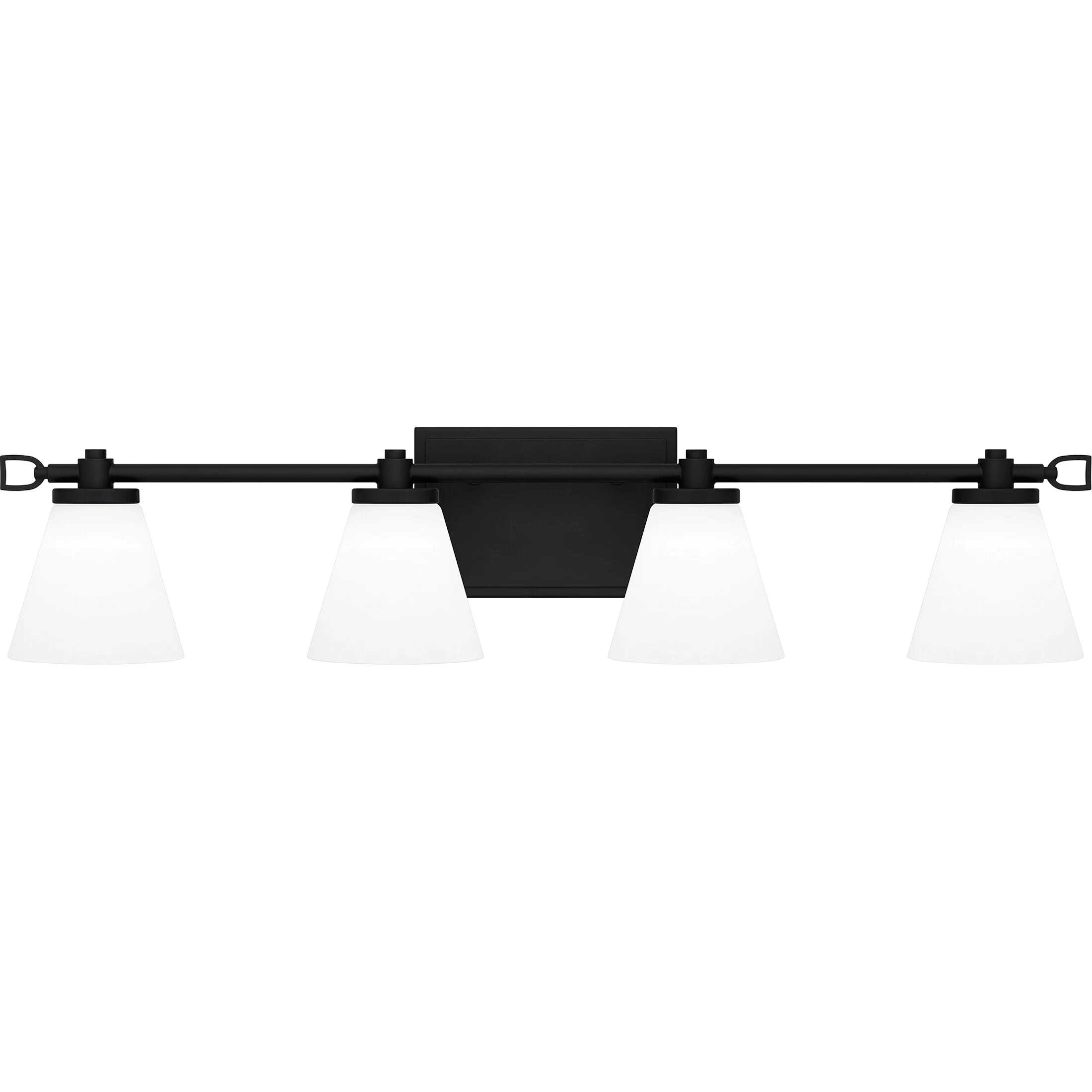 Daniels Integrated LED Matte Black Vanity Light|Black