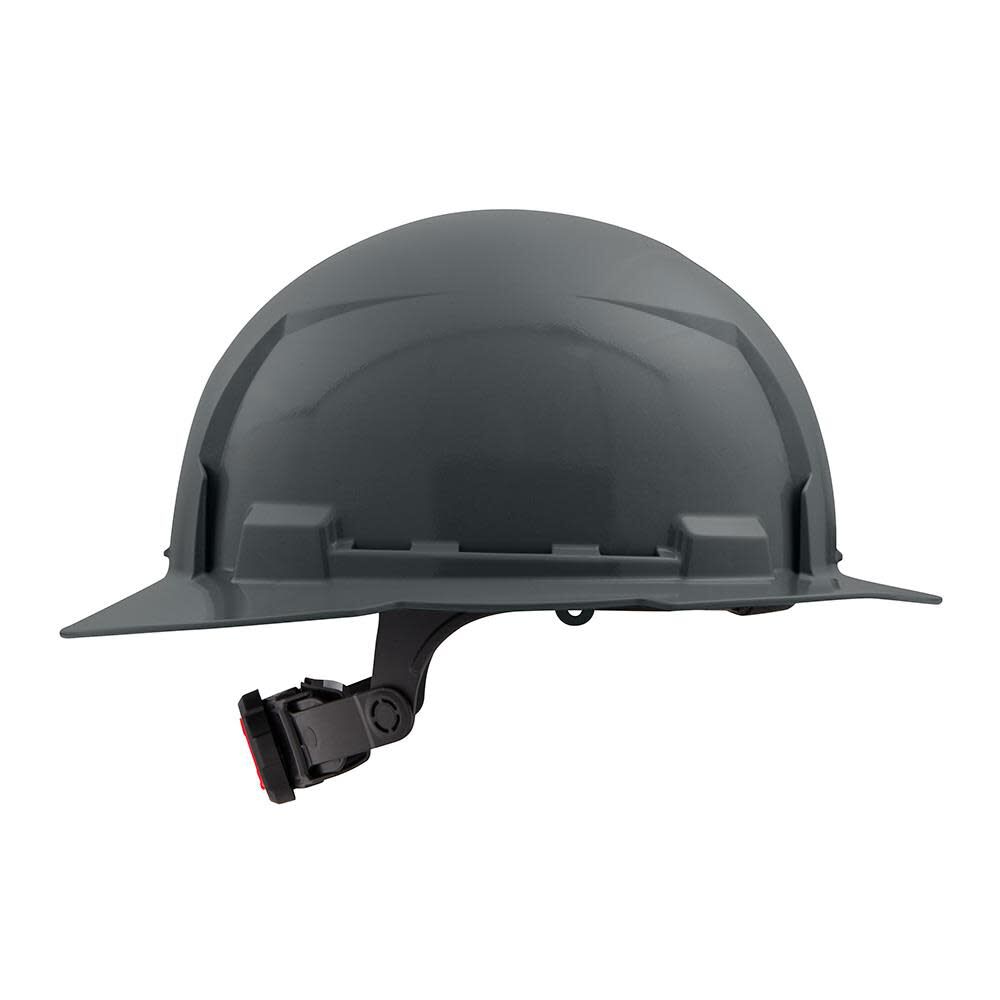 MW Gray Full Brim Hard Hat with 6pt Ratcheting Suspension Type 1 Class E 48-73-1135 from MW