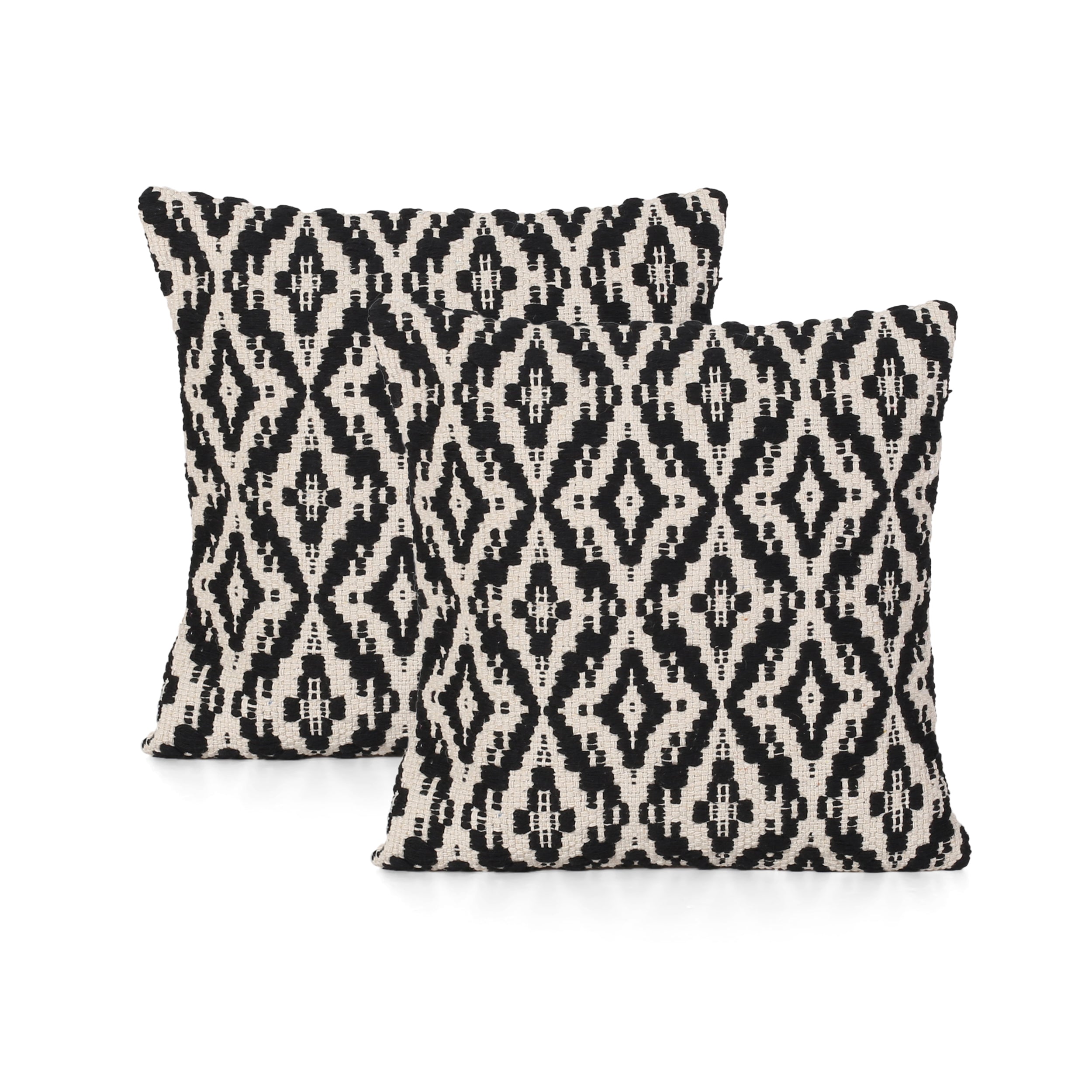 Demetrius Boho Cotton Throw Pillow (Set of 2)