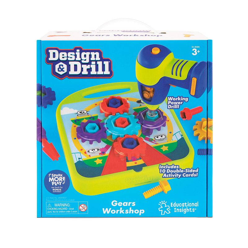 Educational Insights Design and Drill Gears Workshop Activity Set