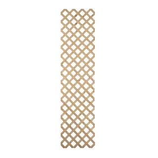 2 ft. x 8 ft. Southern Yellow Pine Pressure Treated Garden Wood Lattice 106025