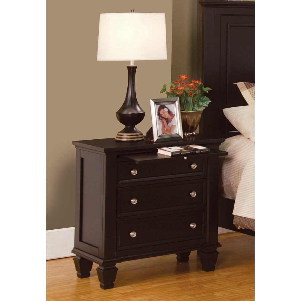 Grace 3 piece Storage Bedroom Set with 2 Nightstands