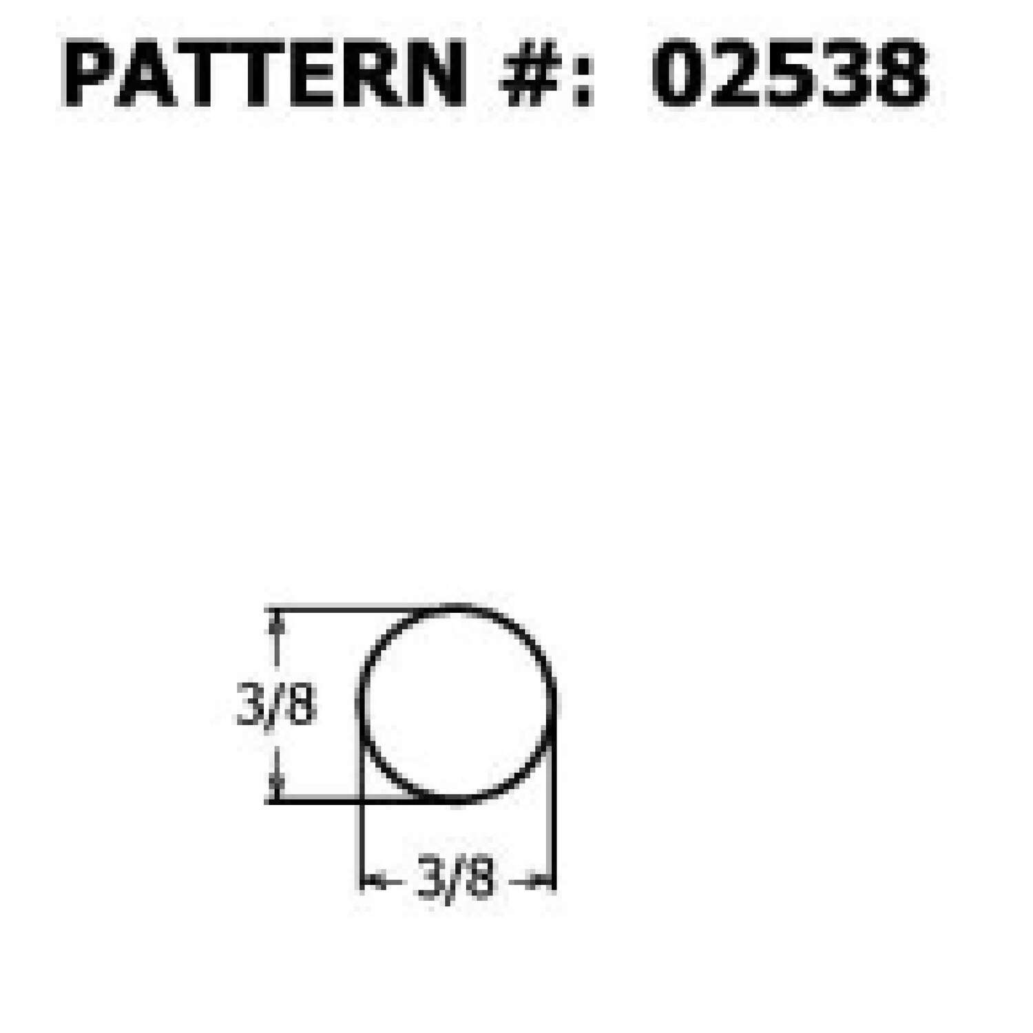 Alexandria Moulding Round Ramin Hardwood Dowel 3/8 in. D X 36 in. L 1 pk Orange