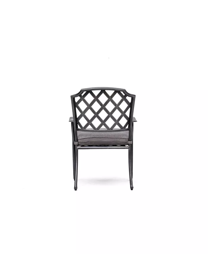 Agio Vintage II Outdoor Dining Chair with Outduraandreg; Cushions