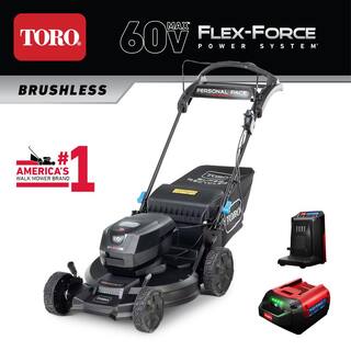 Toro 21 in. Super Recycler 60-Volt SmartStow Max Cordless Battery Walk Behind Mower 7.5 Ah Battery and Charger Included 21566