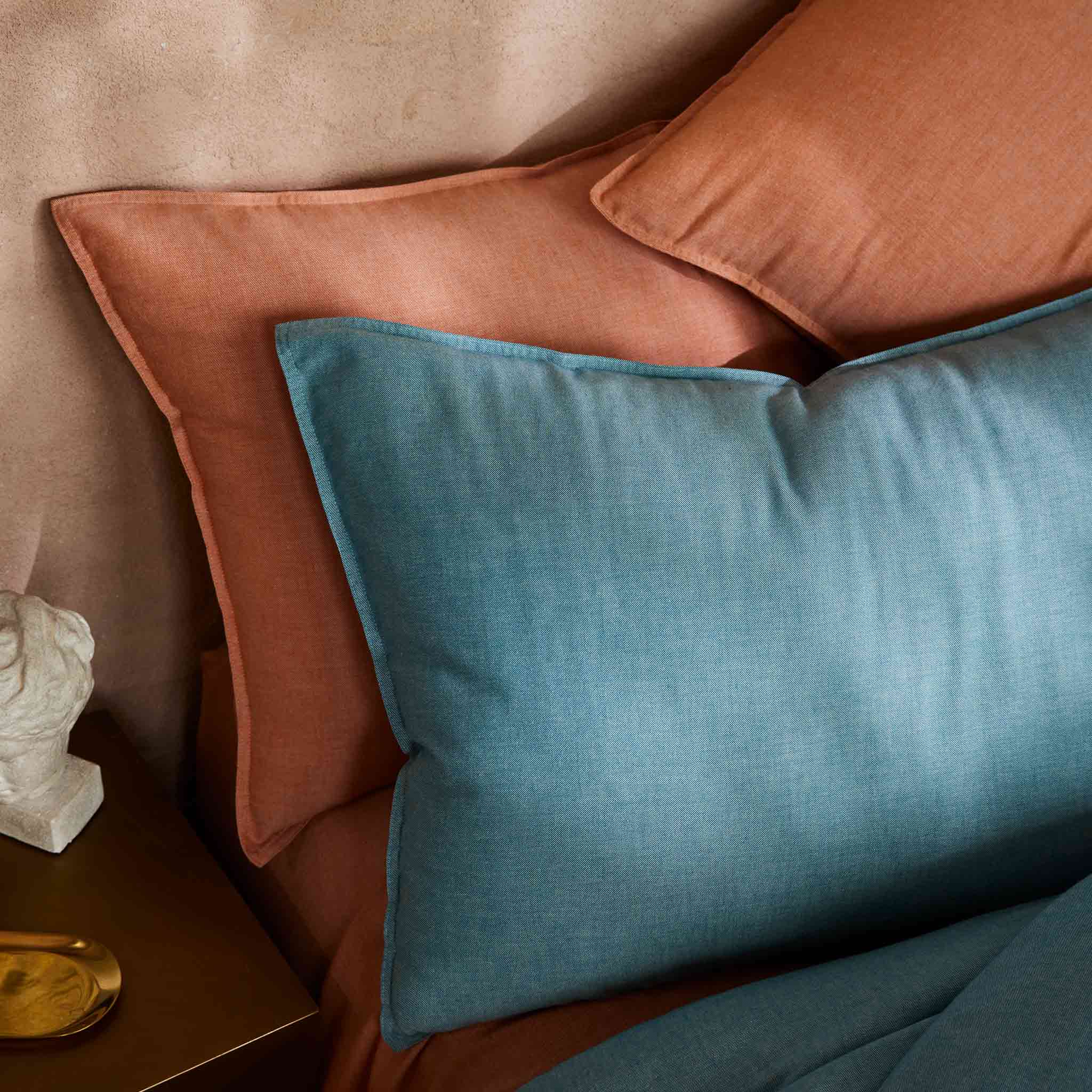 Heathered Cashmere Pillowcases - Last Call