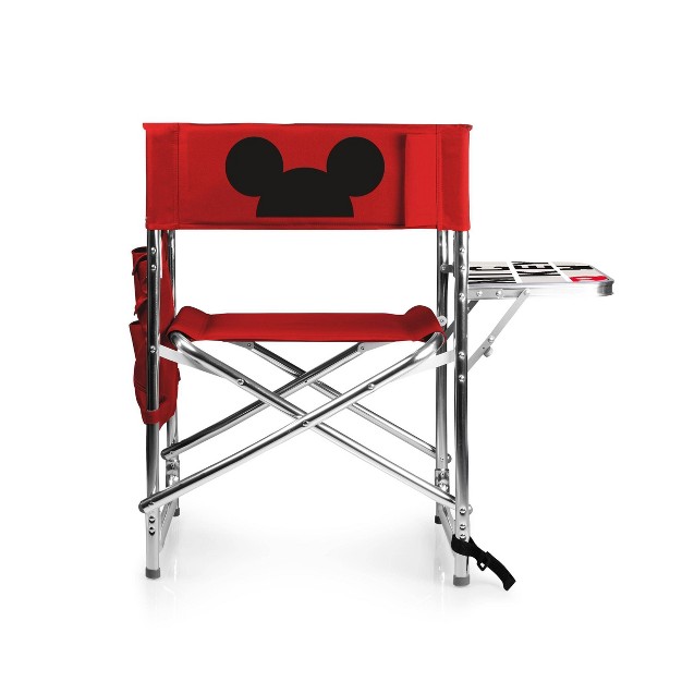 Picnic Time Disney Mickey Mouse Folding Camping Sports Chair Red