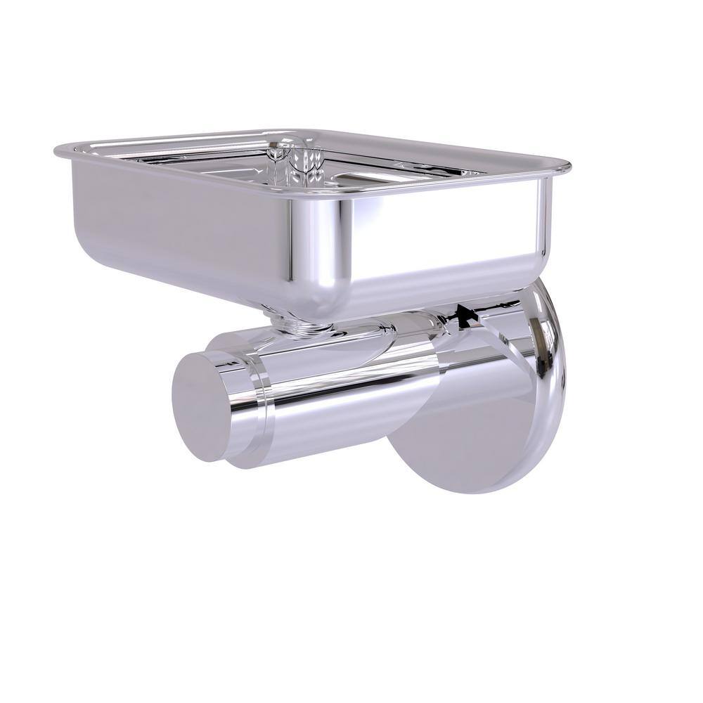 Allied Brass Tribecca Wall Mounted Soap Dish in Polished Chrome TR-32-PC