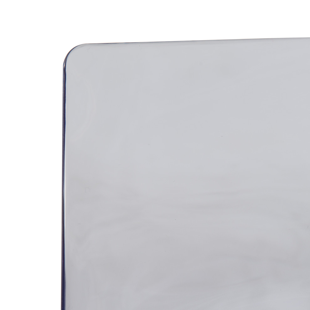LeisureMod Modern Astor Plastic Dining Chair Clear   Contemporary   Dining Chairs   by Uber Bazaar  Houzz