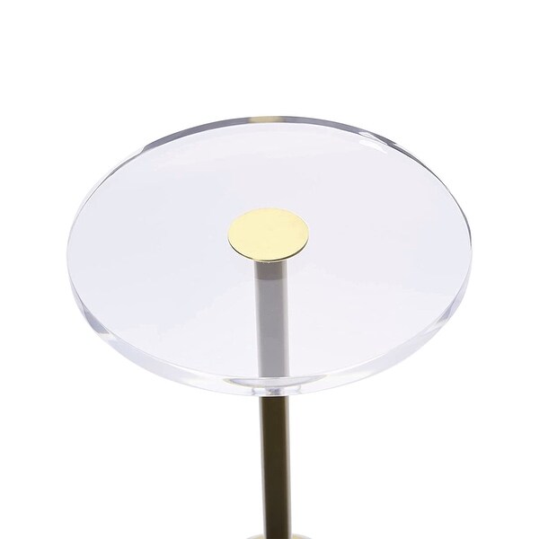 Acrylic Side Table Martini end table