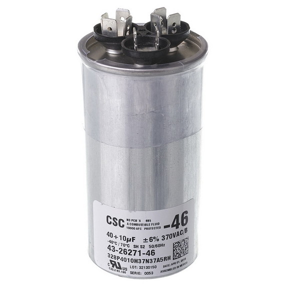 Rheem Furnace Parts 43 26271 46 Capacitor   40/10/...