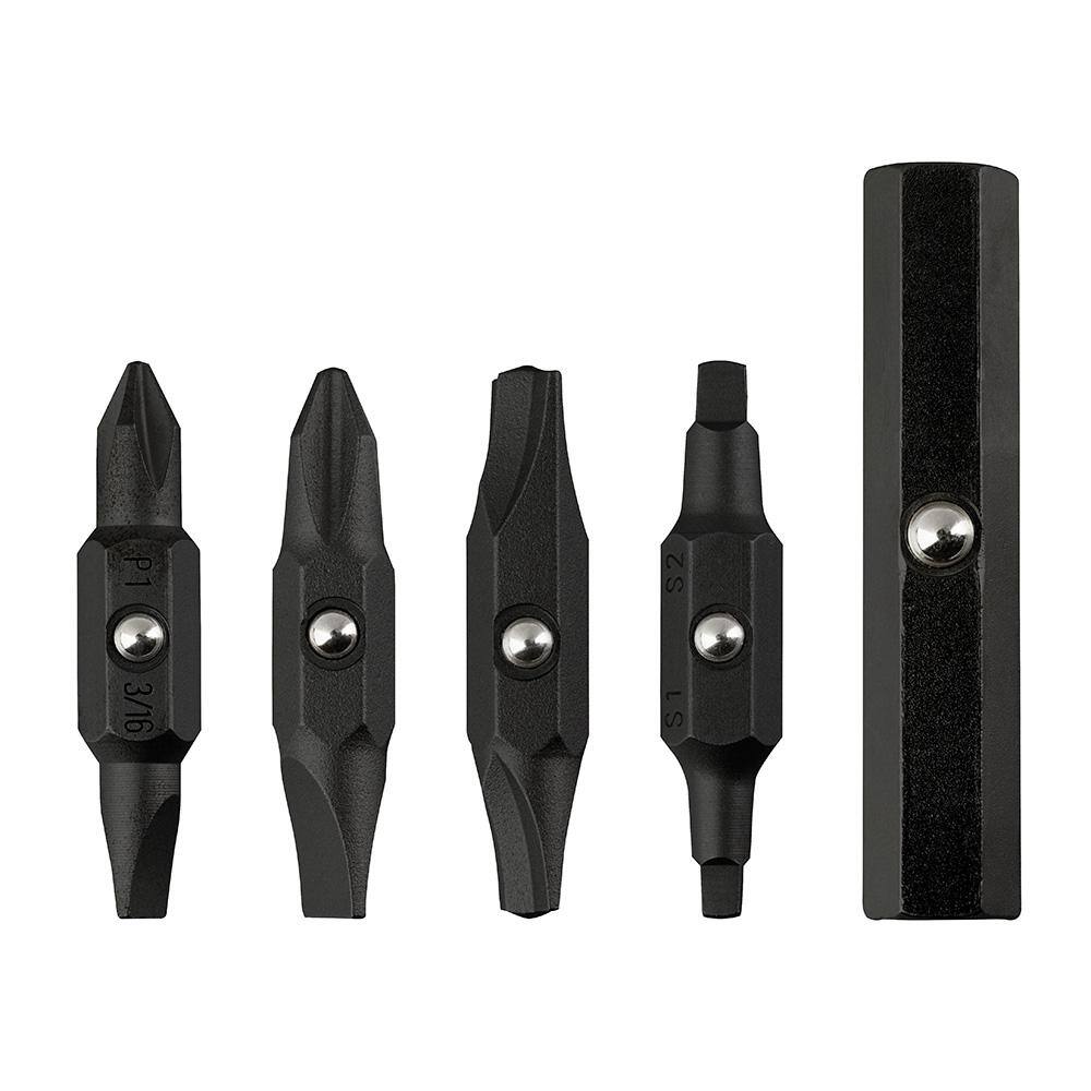 MW 7-in-1 Conduit Reaming Multi-Bit Screwdriver with FASTBACK 6-in-1 Folding Knife 48-22-2870-48-22-1505