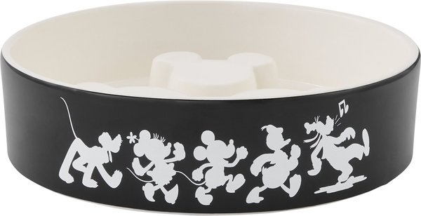 Disney Mickey Mouse Slow Feeder Dog and Cat Bowl