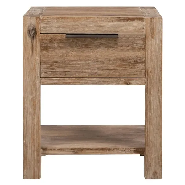 Nightstand with Drawer 15.7