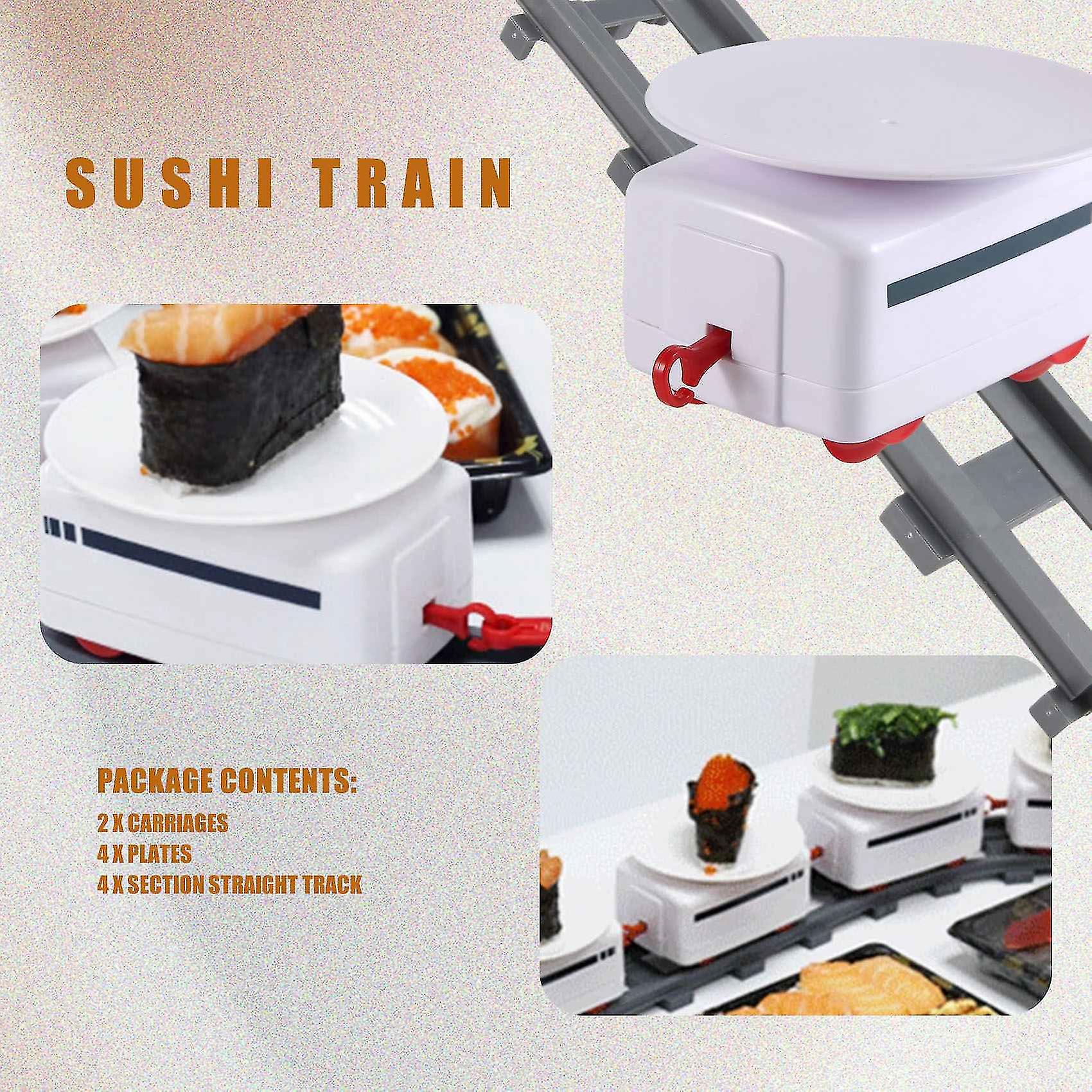 Sushi Sushi Toy Track Conveyor Belt Rotating Table Kid Food Set Diy Sushi Making Family Sushi Party