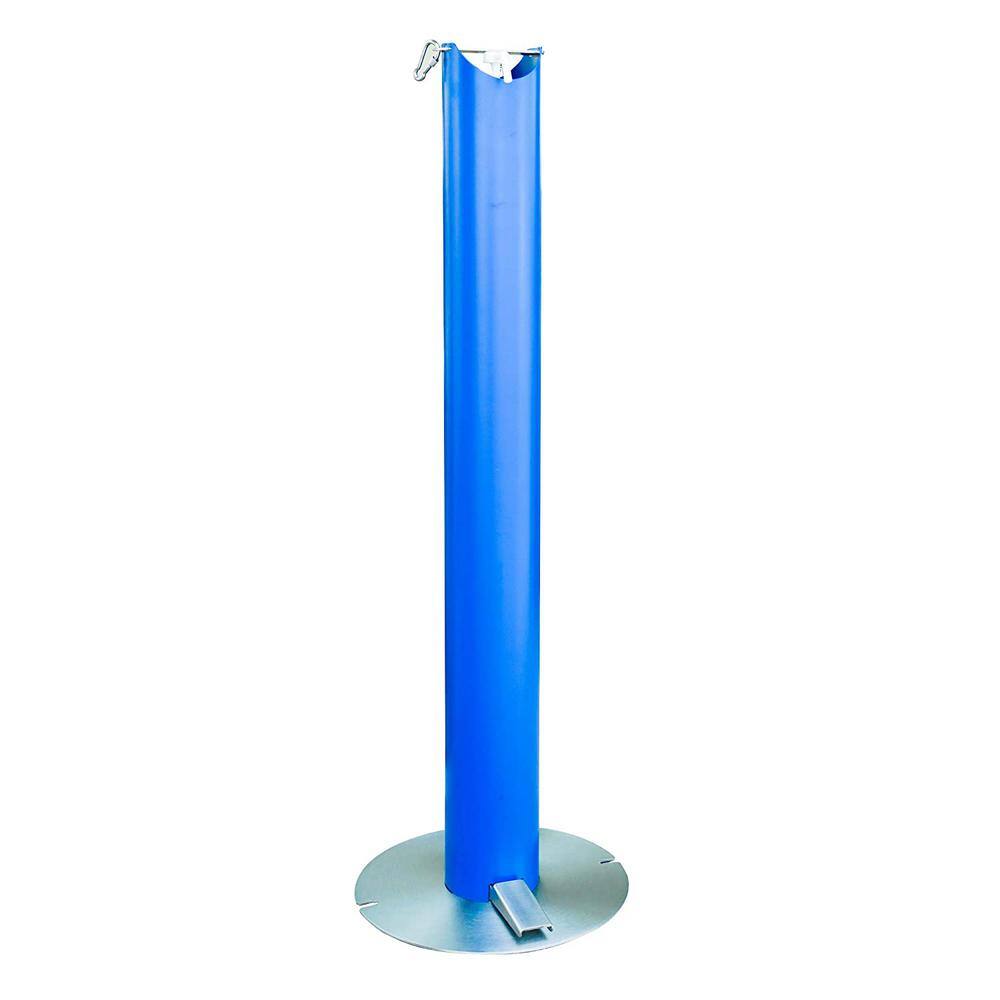 Dyconn Touch Free Commercial Hand Sanitizer Dispenser Floor Stand Station in Blue FPSD01-BLU