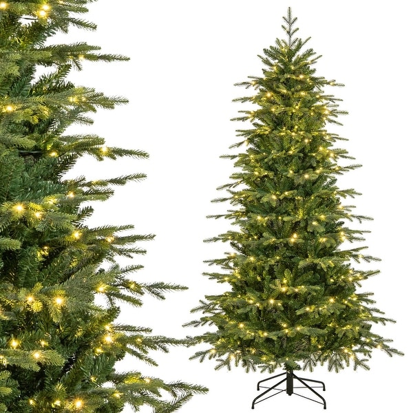 Costway 6/7.5/9 FT Artificial Christmas Tree with 714/1162/1770 Branch