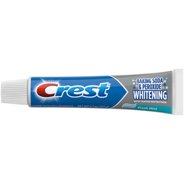 Crest Baking Soda And Peroxide Whitening Fresh Mint Toothpaste