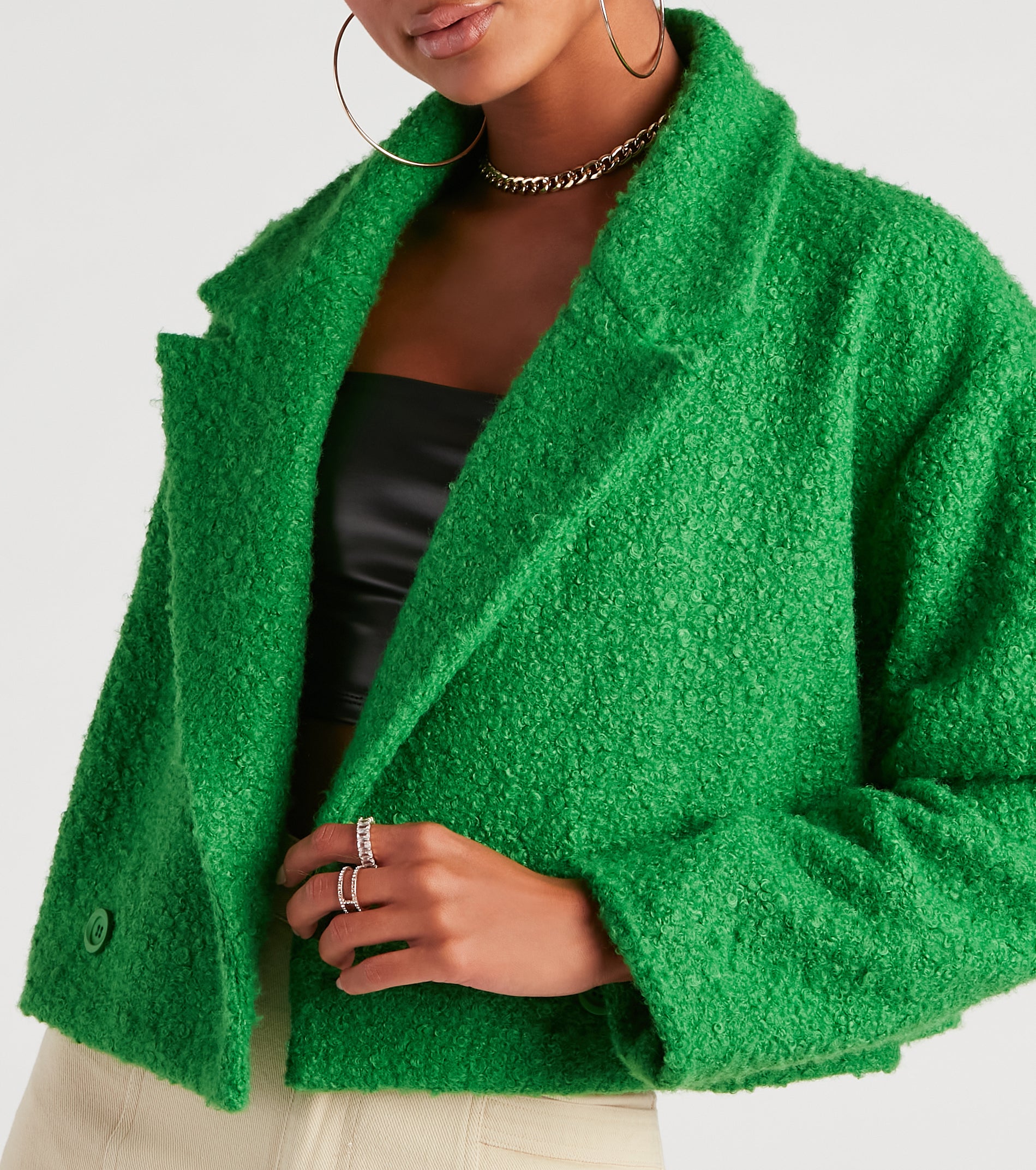 Cozy In The City Faux Sherpa Coat