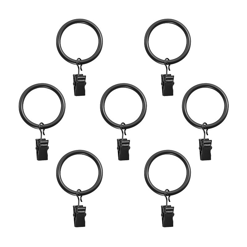 Decopolitan 7-pack Curtain Clip Rings