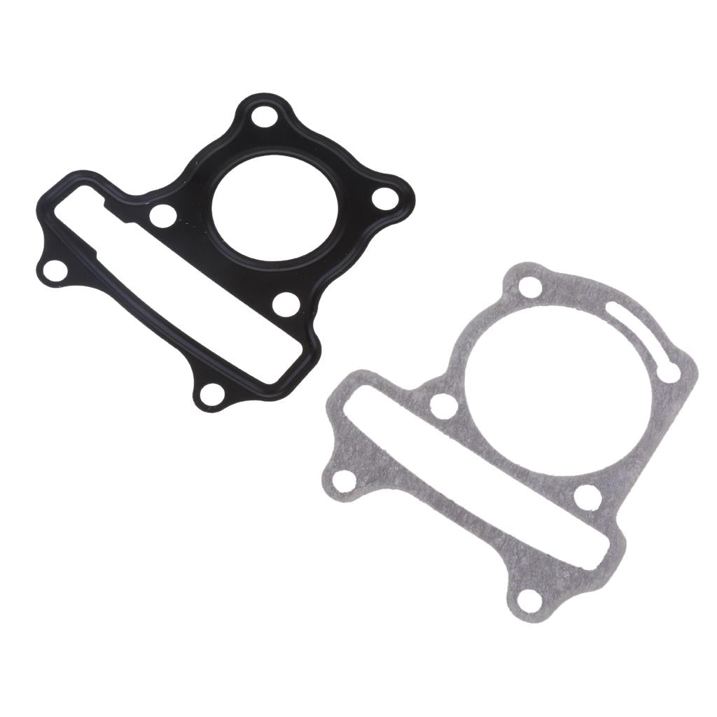 39mm Head + Base Gasket Set for GY6 50cc Gas Scooter Moped 139qmb Engine 50cc(39mm)