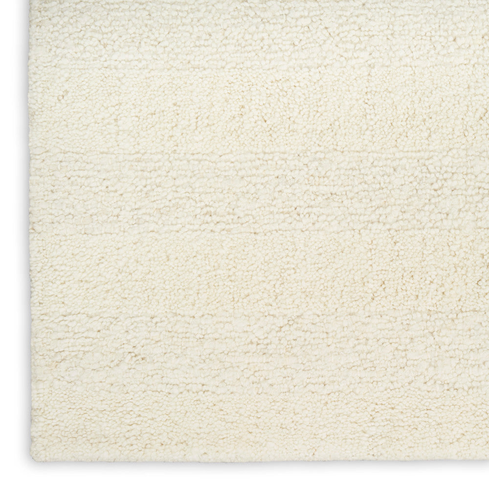 Calvin Klein Spun Ivory Farmhouse Rug