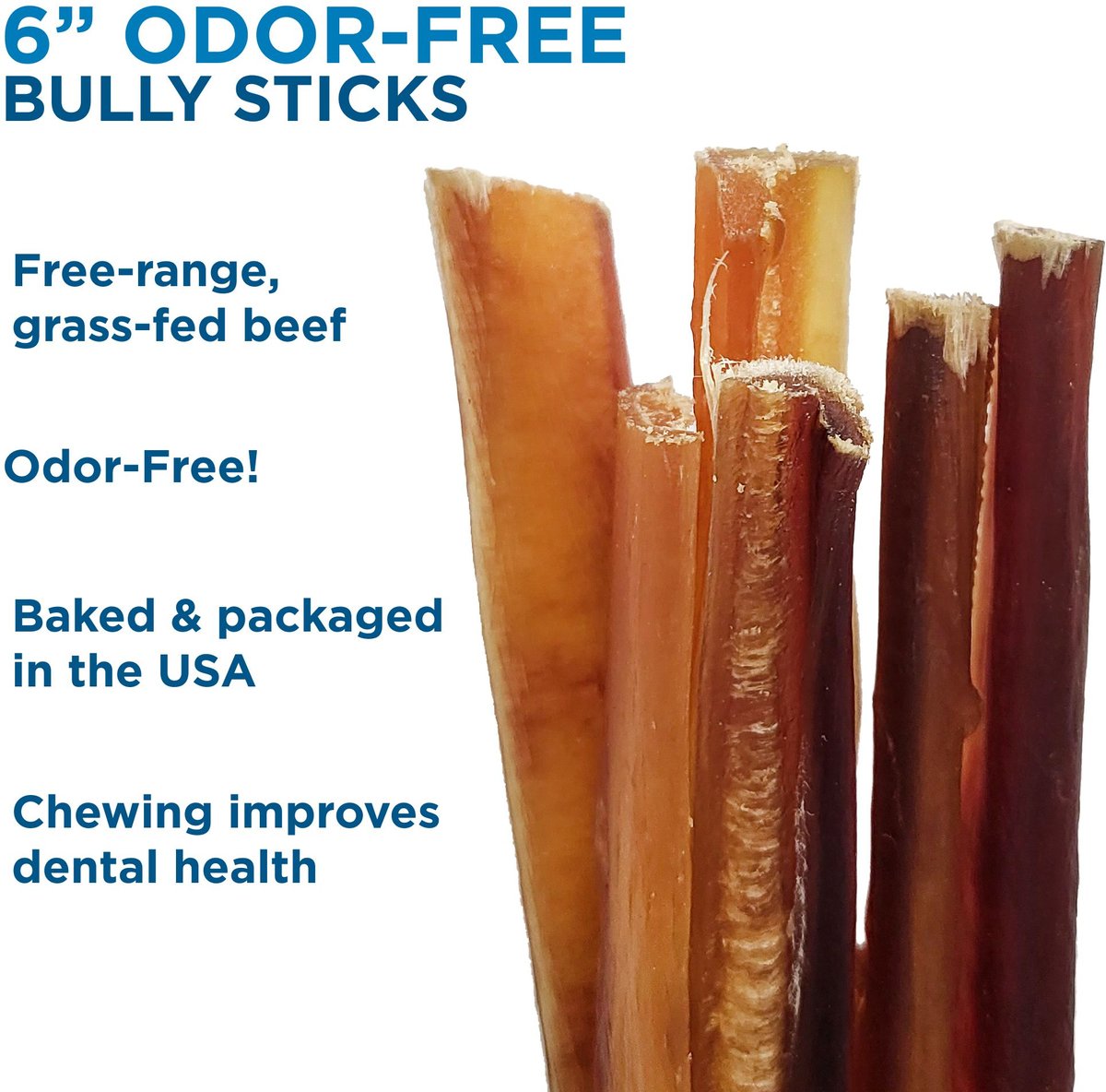 Best Bully Sticks Odor Free 6\