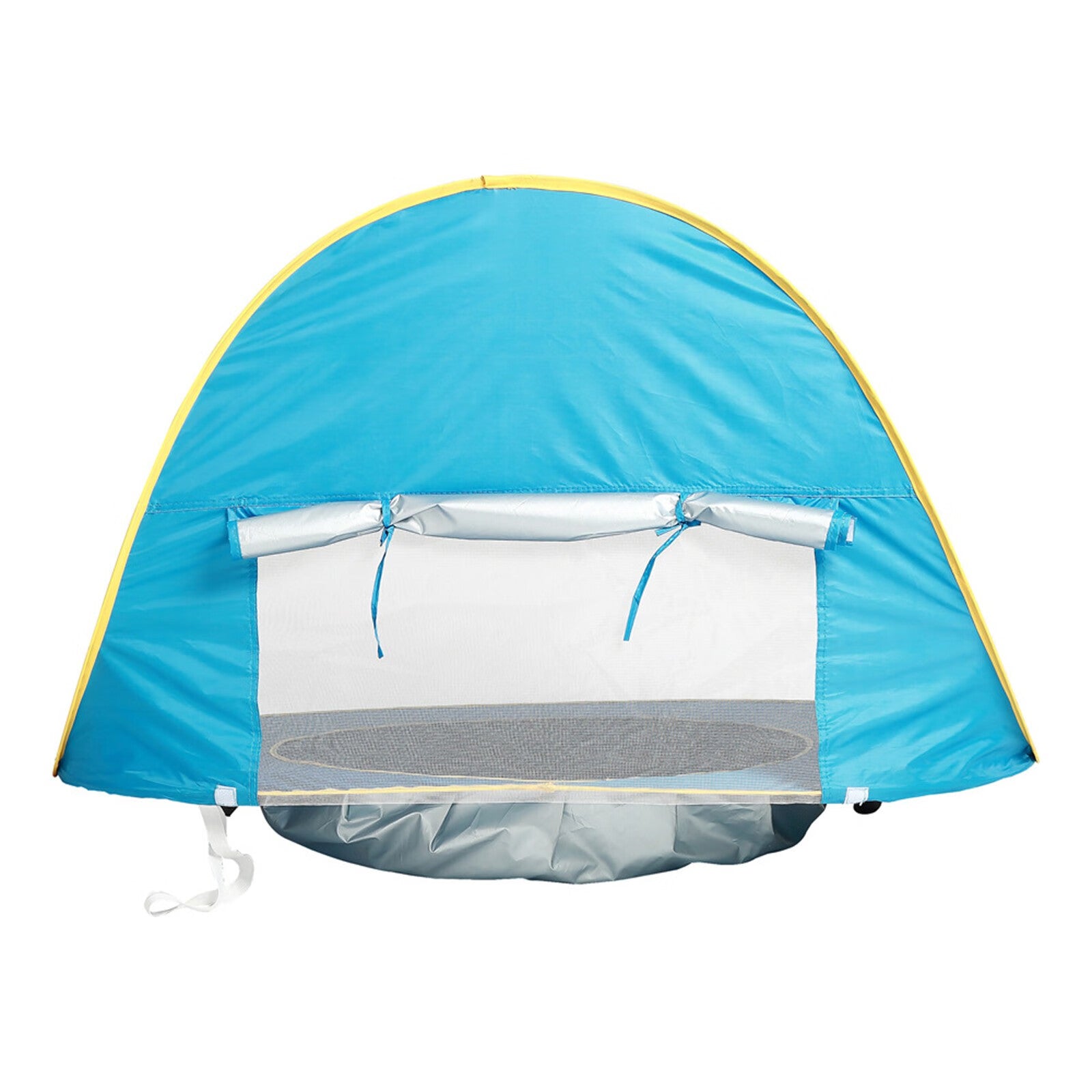 Sehao Baby Beach Tent with Swimming Pool 2021 Upgraded Version Easily fold and pop up Unique Ocean World Children s Beach Tent with Swimming Pool Blue