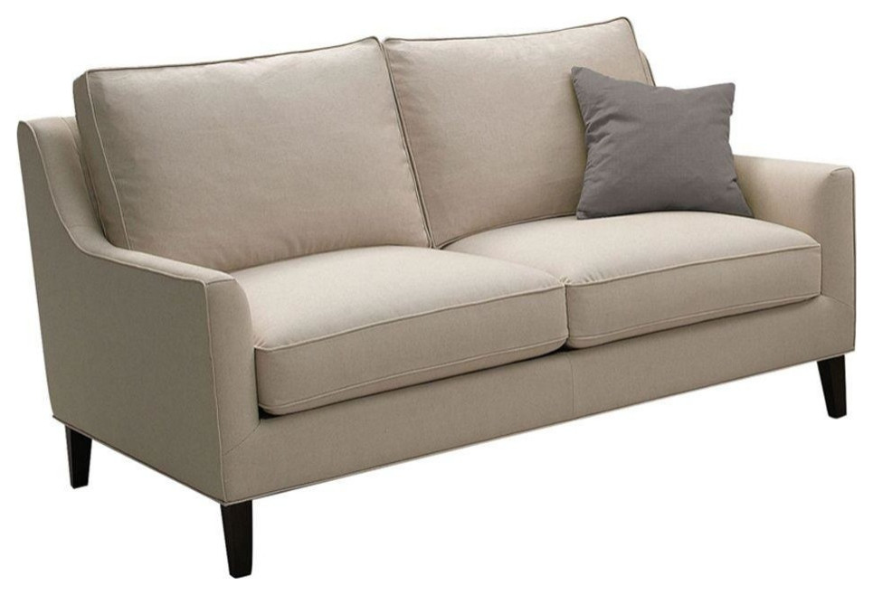 Sampson 2 Seater Sofa Beige   Transitional   Loveseats   by Virgil Stanis Design  Houzz