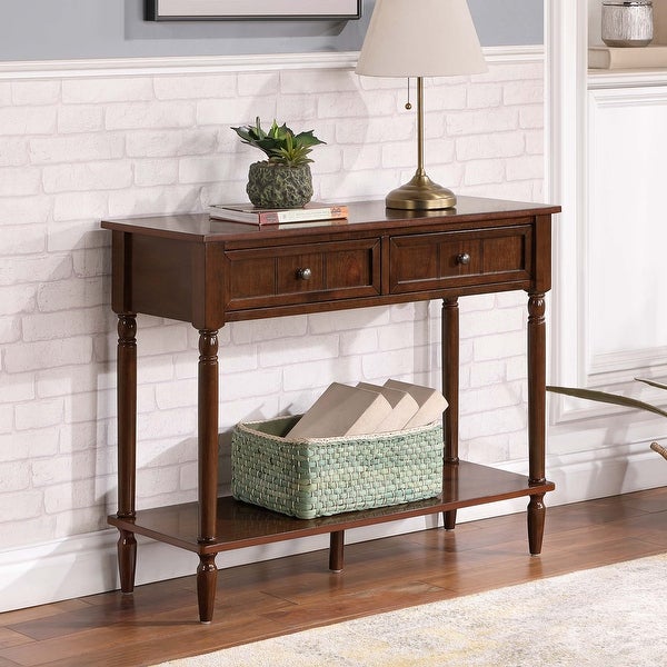 Copper Grove Lantana 2 Drawer Hall Table with Shelf