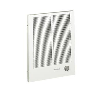 Broan-NuTone 16-1332 in. x 20-1964 in. 4000-Watt High-Capacity Wall Heater in White 198