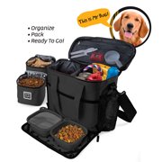 Mobile Dog Gear Week Away Bag， Medium/Large， Black