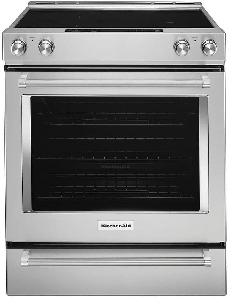 KitchenAid ADA 30 Stainless Steel Electric Slide-In Convection Range