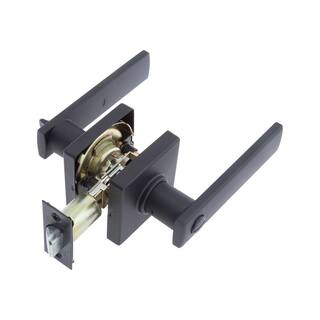 TOLEDO European Low Profile Iron Black Privacy HallCloset Door Lever CV1920LUUS514